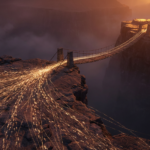 Single product illuminated by a spotlight on a dark shelf representing Amazon CTR and product visibility in search results.